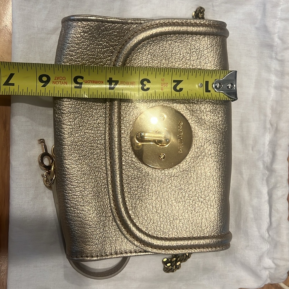 See By Chloe Taupe Crossbody Bag with Gold Hardware - Picture 8 of 9